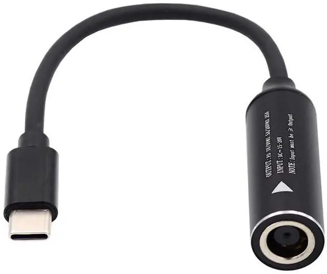 Main image of AJMRTC DC Jack 7.4x5.0mm Input to USBC Power Plug Charging Cable, PD Trigger DC to TypeC Cord Supports 5V 9V 20V Output for Laptops, Smart Phones, USBC Powered Electronic Devices Power Supply