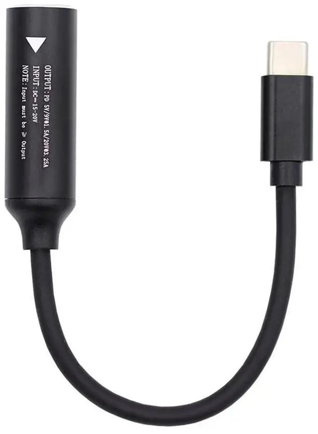 Main image of AJMRTC DC Jack 7.9x5.4mm Input to USBC Power Plug Charging Cable, PD Trigger DC to TypeC Cord Supports 5V 9V 20V Output for Laptops, Smart Phones, USBC Powered Electronic Devices Power Supply