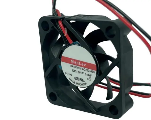 Alt view image 5 of 6 - HA40101V4-D26C999 DC Brushless 12V 0.80W 40x40x10mm 4010 MagLev 3Pin FG Silent Fan, SUNON Compatible Replacement Fan for NVR DVR NAS Router Industrial Power