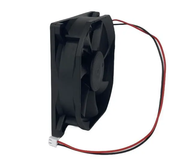 Alt view image 3 of 7 - TD9025LS DC Brushless 12V 0.16A 90x90x25mm 9025 2Wire Hydraulic Bearing Silent Fan, Replacement 90mm Fan for Wine Cooler, Hotel Refrigerator, Industrial Cabinet Power Supply