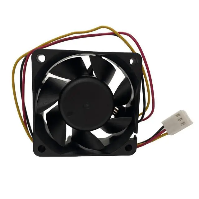 Alt view image 5 of 5 - D60BV-12 DC Brushless 12V 0.50A 60x60x25mm 6025 2Wire HighAirflow Fan, Replacement 60mm Fan for Welding Machine, 3D Printer, Power Supply Industrial Equipment
