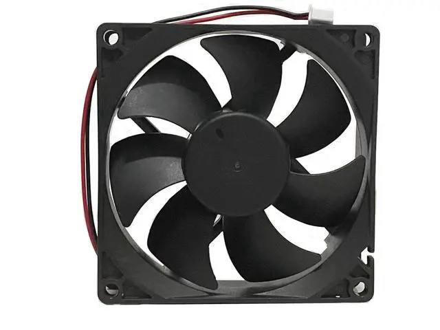 Alt view image 2 of 6 - RDL9025S DC Brushless 12V 0.16A 90x90x25mm 9025 2Wire HydraulicBearing Silent Fan, Replacement 90mm Fan for Wine Cooler, Refrigerator, PC Case Power Supply