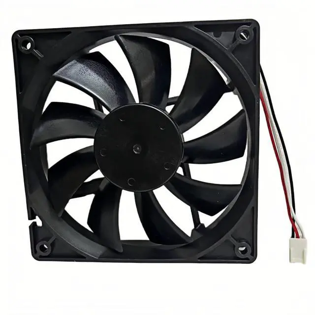 Alt view image 5 of 5 - TT1225 A1225L12S DC Brushless 12V 0.30A 120x120x25mm 12025 3Wire FG Silent Fan, Thermaltake Compatible Replacement Fan for PC Case, Power Supply, DIY Industrial Equipment