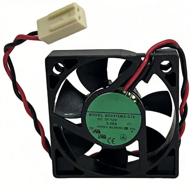 Main image of AD0412MX-G70 DC Brushless 12V 0.08A 40x40x10mm 4010 2Wire HyproBearing Silent Fan, ADDA Compatible Replacement Fan for NVR DVR Router Embedded Power Supply