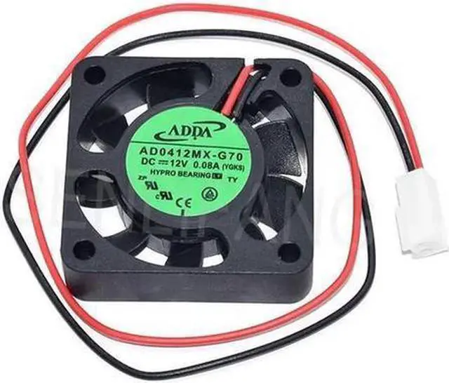 Main image of AD0412MX-G70 DC Brushless 12V 0.08A 40x40x10mm 4010 2Wire HyproBearing Silent Fan, ADDA Compatible Replacement Fan for NVR DVR Router Embedded Power Supply