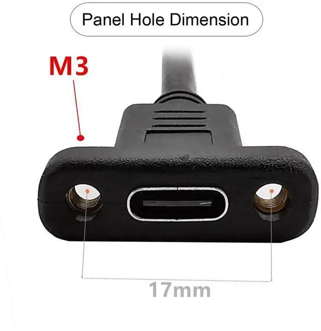 Alt view image 2 of 7 - AJMRTC 90Degree Left & Right Angled USBC Male to Female Extension Cable, USB3.1 Gen2 10Gbps HighSpeed Data Extender Cord, 30CM for Laptops, Phones, Docking Stations and USBC Peripherals
