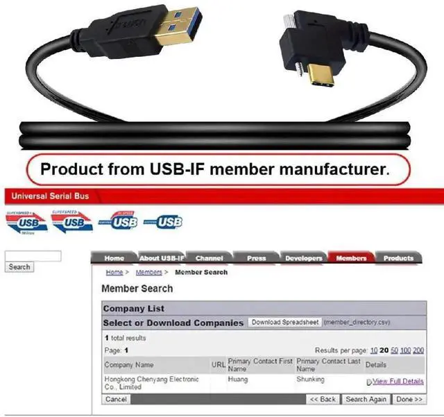 Alt view image 7 of 7 - AJMRTC 1M USB 3.1 TypeC Single Locking Screw LeftRight Angled to USB 3.0 TypeA Male to Male Cable, 5Gbps Data & Power Sync Cord for Industrial Camera, Machine Vision, VR Equipment