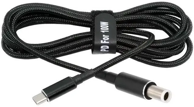 Main image of AJMRTC USBC 100W 20V Input to DC 7.4*5.0mm PD Trigger Charging Cable, 65W Max DC Output Cord, QC PD Compatible TypeC Power Cable for 7.4x5.0mm Port Laptops Power Supply Conversion