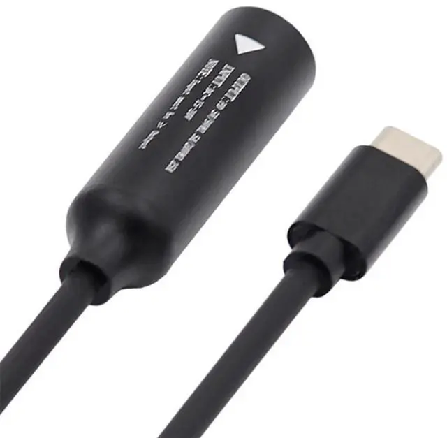 Alt view image 7 of 7 - AJMRTC 2.5x0.7mm DC Jack Input to USBC TypeC PD Charging Cable, 65W Max Support 9V 15V 20V, DC Barrel Power Converter Cord for Laptops Phones & Tablets