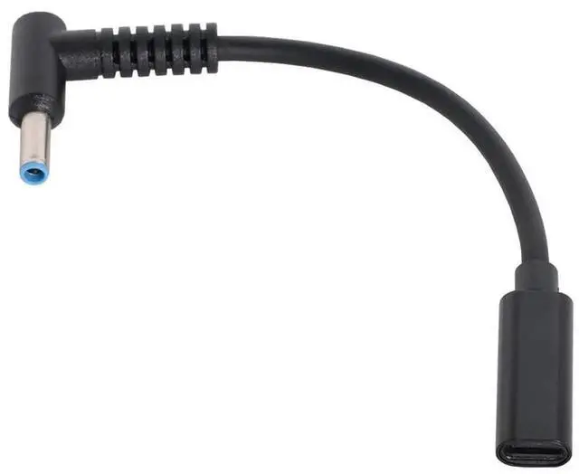 Alt view image 7 of 7 - AJMRTC USBC TypeC Female Input to DC 4.5x3.0mm PD Charging Cable, 1820V DC Output Power Converter Cord for Compatible HP Laptops