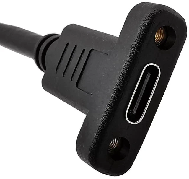 Alt view image 3 of 7 - AJMRTC 90 Degree Left & Right Angled USB 3.1 Gen2 TypeC Male to Female Extension Cable 30CM, 10Gbps Data 100W PD Fast Charging Cord for Laptops Tablets USBC Devices