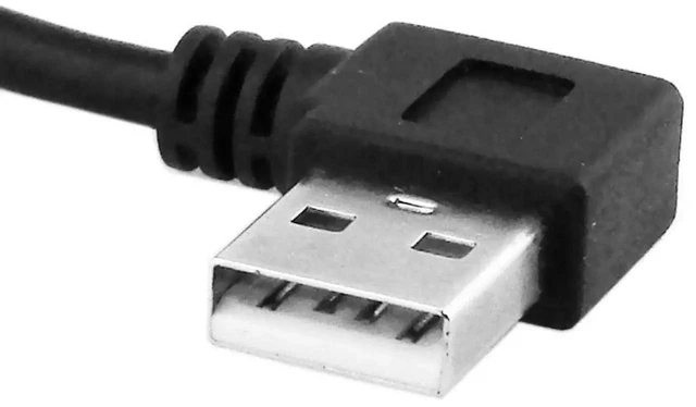 Alt view image 6 of 7 - AJMRTC 90 Degree RightAngled USB 2.0 TypeA Male to TypeA Female Extension Cable 20CM, Short LShape USBA Extender Cord for USB Flash Drives Mice Keyboards Laptops