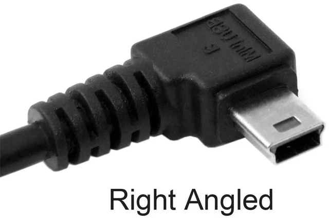 Alt view image 2 of 7 - AJMRTC 90 Degree RightAngled Mini USB B 5Pin Male to USB 2.0 TypeA Male Cable,50CM LShape Power Data Sync Cord for Digital Cameras,GPS Receivers,Old MiniUSB B Peripherals