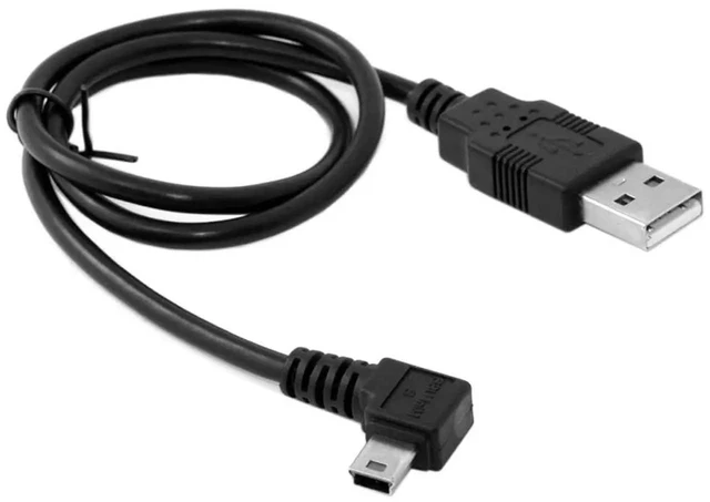 Alt view image 3 of 7 - AJMRTC 90 Degree RightAngled Mini USB B 5Pin Male to USB 2.0 TypeA Male Cable,50CM LShape Power Data Sync Cord for Digital Cameras,GPS Receivers,Old MiniUSB B Peripherals