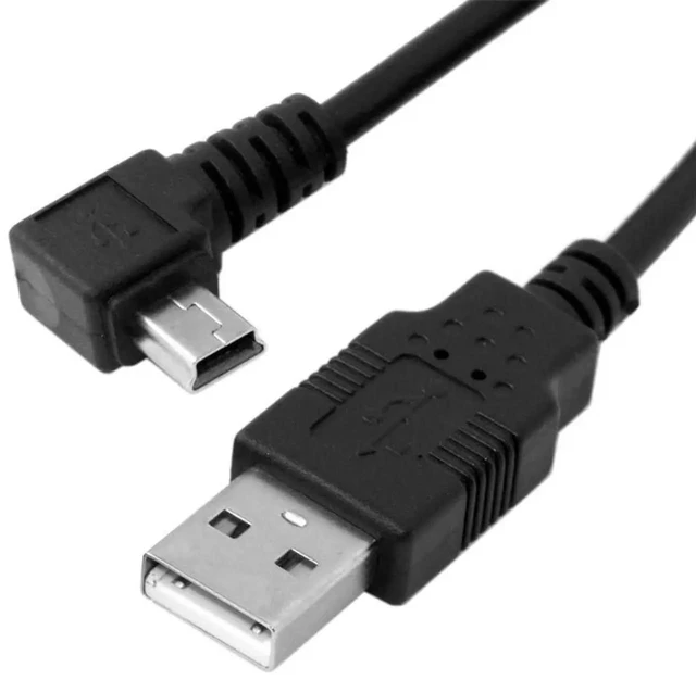 Alt view image 6 of 7 - AJMRTC 90 Degree RightAngled Mini USB B 5Pin Male to USB 2.0 TypeA Male Cable,50CM LShape Power Data Sync Cord for Digital Cameras,GPS Receivers,Old MiniUSB B Peripherals
