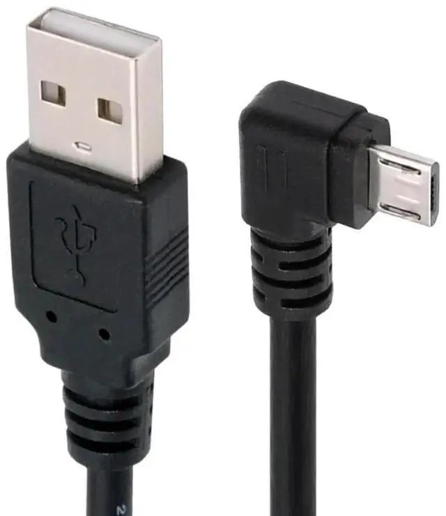 Alt view image 7 of 7 - AJMRTC RightAngled 90 Degree Micro USB 5Pin to USB 2.0 TypeA Cable,20cm LShape Charging Data Sync Short Cord for Android Phones,Tablets,Digital Cameras,Micro USB 5Pin Peripherals