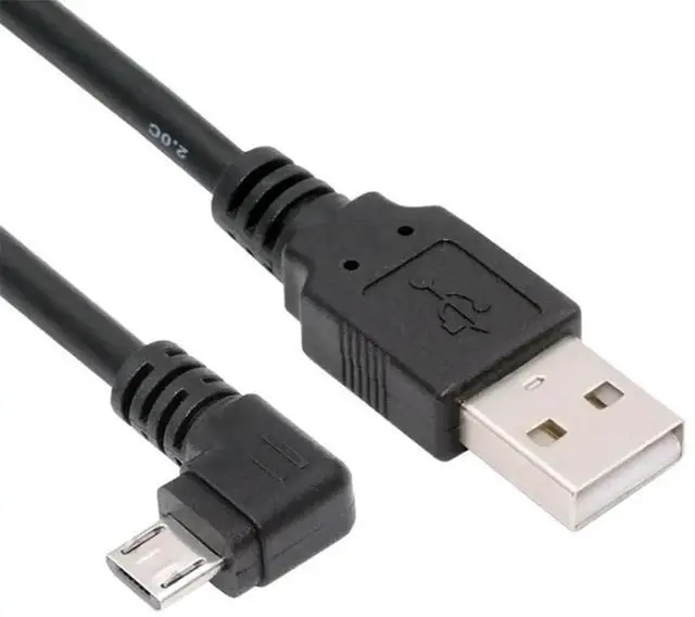 Alt view image 6 of 7 - AJMRTC RightAngled 90 Degree Micro USB 5Pin to USB 2.0 TypeA Cable,50cm LShape Charging Data Sync Cord for Android Phones,Tablets,Digital Cameras,Micro USB 5Pin Peripherals