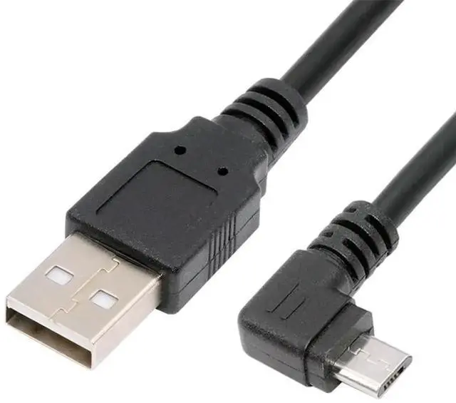Alt view image 2 of 7 - AJMRTC RightAngled 90 Degree Micro USB 5Pin to USB 2.0 TypeA Cable,50cm LShape Charging Data Sync Cord for Android Phones,Tablets,Digital Cameras,Micro USB 5Pin Peripherals