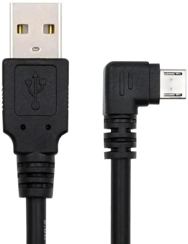 Alt view image 4 of 7 - AJMRTC RightAngled 90 Degree Micro USB 5Pin to USB 2.0 TypeA Cable,50cm LShape Charging Data Sync Cord for Android Phones,Tablets,Digital Cameras,Micro USB 5Pin Peripherals