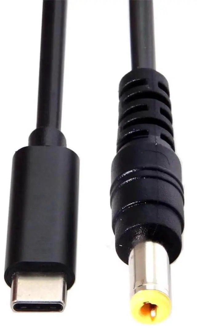 Main image of AJMRTC USBC TypeC Input to DC 5.5 x 2.5mm PD Power Charging Cable,PD Trigger Converter Cord for Laptops Notebooks,Work with USBC PD Power Adapter and PD Power Bank