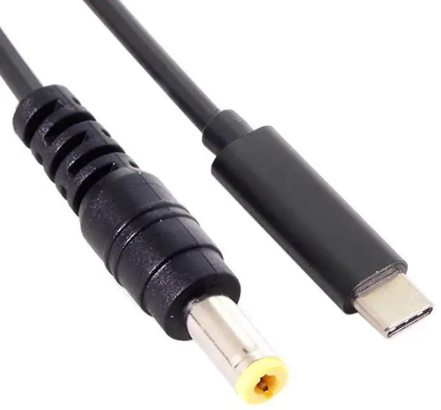 Alt view image 3 of 7 - AJMRTC USBC TypeC Input to DC 5.5 x 2.5mm PD Power Charging Cable,PD Trigger Converter Cord for Laptops Notebooks,Compatible with USBC PD Power Adapters and PD Power Banks