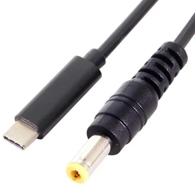 Alt view image 6 of 7 - AJMRTC USBC TypeC Input to DC 5.5 x 2.5mm PD Power Charging Cable,PD Trigger Converter Cord for Laptops Notebooks,Compatible with USBC PD Power Adapters and PD Power Banks