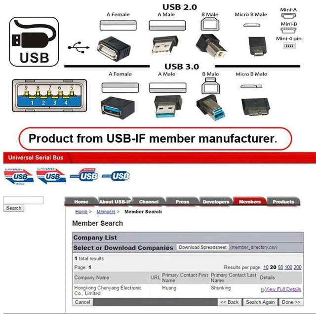 Alt view image 6 of 7 - AJMRTC USB 3.0 TypeA Male to Male Cable 30cm Silver, 5Gbps SuperSpeed Data Transfer Cord for External Disk, SSD, Camera and USBA Peripheral Devices