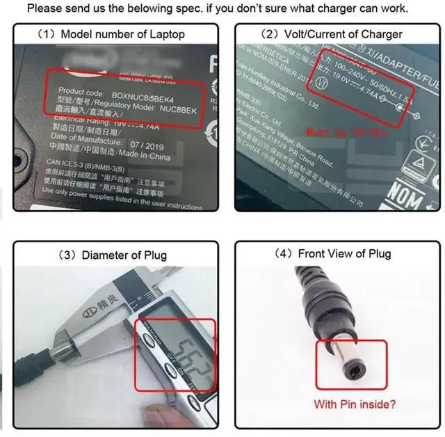 Alt view image 2 of 7 - AJMRTC USBC to Rectangular Special Jack PD Power Cable, 100W 20V Input 65W Output, QC PD Trigger Charging Converter Cord, Compatible with Thinkpad X1, Legion Y7000P Series Laptops Power Supply