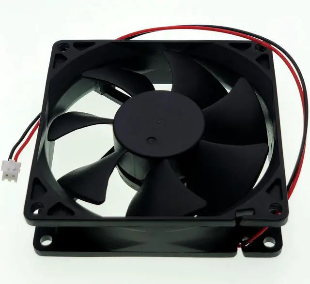 Alt view image 6 of 7 - Replacement DC Cooling Fan AD0912UB-A71GP, DC12V 0.46A 90x90x25mm (9025), 2Pin Brushless Fan for Server, Power Supply, Industrial Cabinet Equipment Cooling