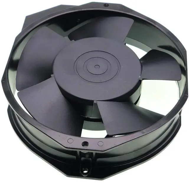 Alt view image 4 of 7 - 5915PC-12T-B30 AC Cooling Fan, 115V 35/32W 50/60Hz, 172×150×38MM Metal HighTemperature Resistant Axial Fan for Industrial Enclosure Cabinet Power Equipment