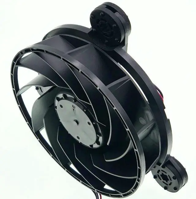 Alt view image 4 of 7 - GW12E12MS1AZ-52Z32 Refrigerator Evaporator Fan Motor, DC 12V 0.33A Centrifugal Cooling Fan, Replacement Part for Haier Refrigerator Freezer Cooling System