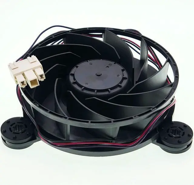 Alt view image 7 of 7 - GW12E12MS1AZ-52Z32 Refrigerator Evaporator Fan Motor, DC 12V 0.33A Centrifugal Cooling Fan, Replacement Part for Haier Refrigerator Freezer Cooling System