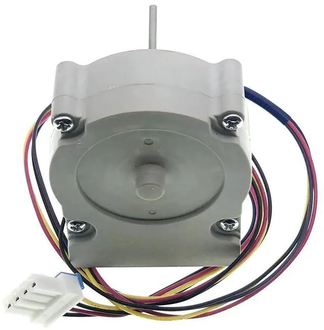 Alt view image 3 of 7 - EAU63923601 ODM-001F-4A Refrigerator Condenser Fan Motor, DC12V 1A 4-Wire 4-Pin DC Motor for LG Haier Refrigerator, Replaces AP6317195 PS12383669 EAP12383669 LFXS26596S