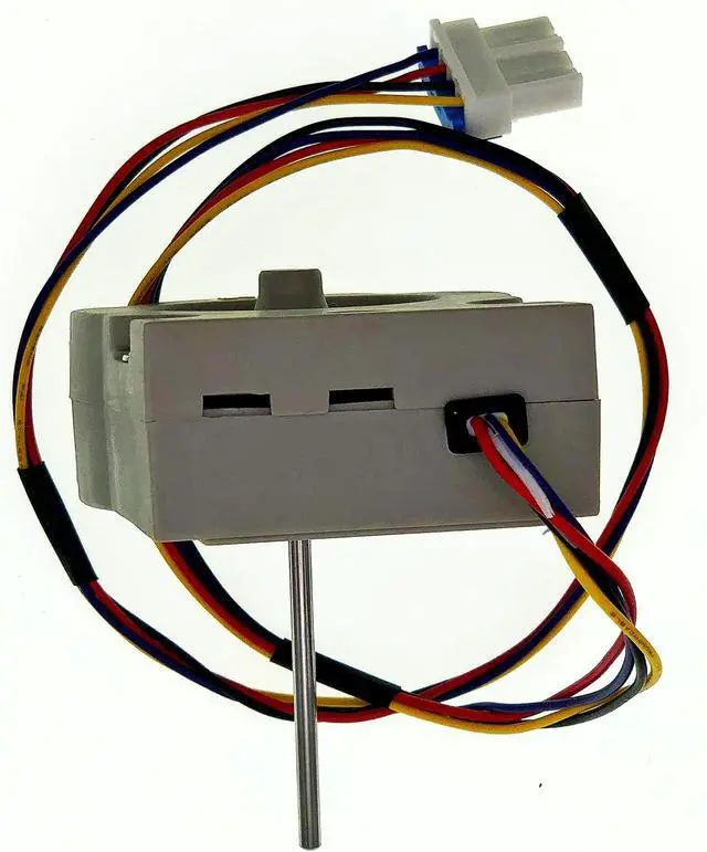 Alt view image 3 of 7 - EAU63103205 Refrigerator Condenser Fan Motor, DC12V 4-Pin DC Fan Motor for LG Refrigerator 73132 73133 LFXS24623B, Replaces 4509125 AP6235484 PS12080243 EAP12080243