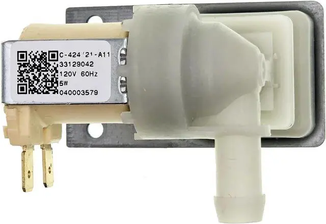 Main image of 040003579 Water Inlet Valve Assembly, CrossReplaces 33129042, 120V 60Hz 5W Solenoid Valve Replacement for Manitowoc Ice Maker Machine U0140 U0190 U0240 U0310, Not Universal
