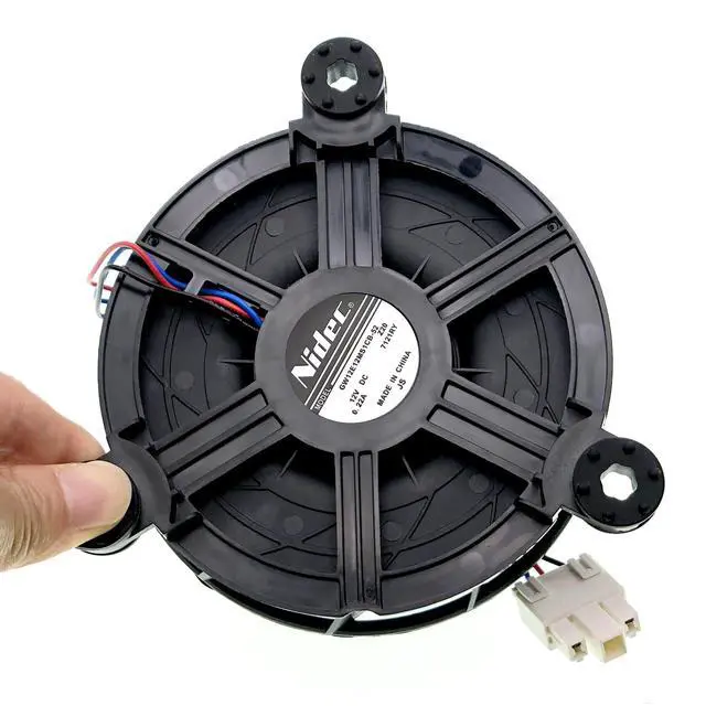 Alt view image 5 of 7 - GW12E12MS1CB-52 Refrigerator Evaporator Fan Motor, DC12V 0.22A 3Wire Centrifugal Cooling Fan, Aftermarket Replacement for Select Haier FrostFree Refrigerator Models