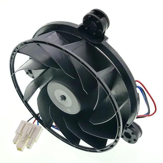 Alt view image 4 of 7 - GW12E12MS1CB-52 Refrigerator Evaporator Fan Motor, DC12V 0.22A 3Wire Centrifugal Cooling Fan, Aftermarket Replacement for Select Haier FrostFree Refrigerator Models