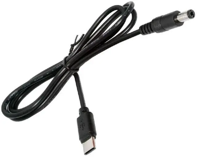 Main image of AJMRTC USBC to DC 5.5x2.1mm Power Cable 100cm, Builtin 5.1K Resistor TypeC Input Fixed 5V DC Output Charging Cord for 5V Desk Lamp, Mini Fan, Surveillance Camera, Small DCPowered Gadgets