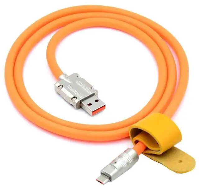 Alt view image 7 of 7 - AJMRTC USBA to Micro USB 5Pin Cable 100CM, Liquid Silicone UltraSoft USB 2.0 Fast Charging & Data Sync Cord for Android Phones, Tablets, Laptops and MicroUSB Powered Electronic Devices