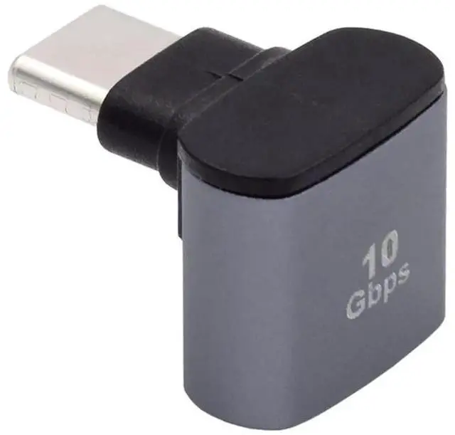 Alt view image 2 of 7 - AJMRTC 90Degree UpDown Angled USBC to USB 3.0 Female OTG Adapter, Vertical TypeC Male to USBA Female Converter for Laptops, Tablets, Smartphones and USBC Host Devices