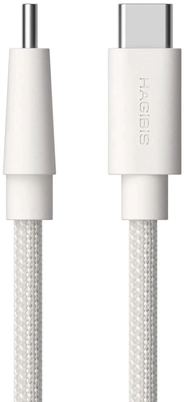 Main image of AJMRTC WedgeJoint USBC to USBC Cable 0.5FT White, 240W PD Fast Charging Flexible USBC Cord, 480Mbps Data Transfer Short Cable for iPhone 17 16 15 Pro Max, MacBook Pro Air, USBC Enabled Devices