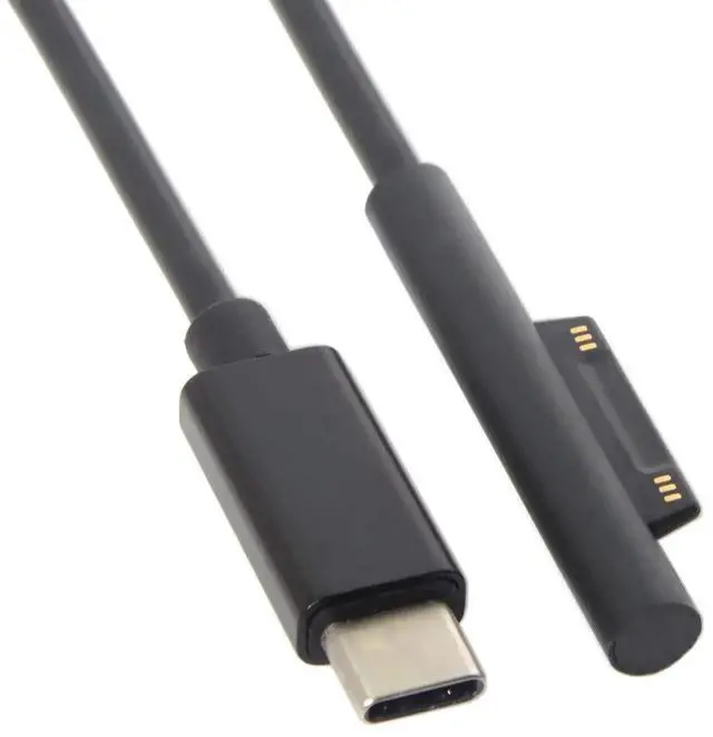 Alt view image 3 of 7 - AJMRTC USBC to DC 1215V PD 65W Charging Cable, USBPD Power Supply Cord for Microsoft Surface Pro3 Pro4 Pro5 Pro6 Surface Book, Convert USBC PD Charger to Surface Magnetic Power Connector