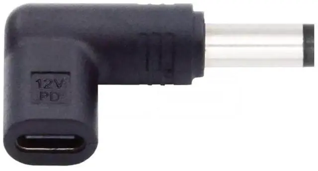 Main image of AJMRTC 90Degree Angled USB 3.1 TypeC Female to DC 12V 5.5x2.1mm Plug PD Emulator Trigger Adapter,PD Decoy Power Converter for Router,LED Strip,CCTV Camera and 12V DC Powered Devices