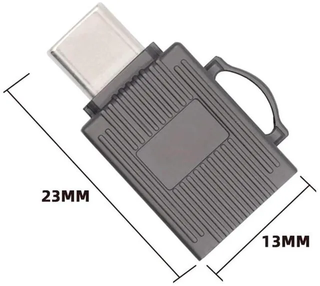 Alt view image 5 of 7 - AJMRTC 5Gbps USB 3.0 TypeC Card Reader Adapter, USBC to Micro SD TF SDXC Memory Card Reader, HighSpeed OTG Memory Card Adapter for Laptop, Tablet, OTGEnabled USBC Smartphones