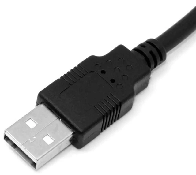 Alt view image 3 of 7 - AJMRTC Mini USB B Type 5Pin 90 Degree Right Angled Male to USB 2.0 Male Data Cable 5M, EMI Ferrite Core Shielded Cord for Digital Cameras, DVRs, GPS, Legacy MiniB 5Pin Devices
