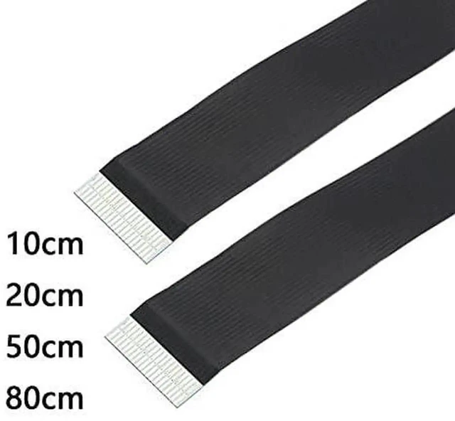Alt view image 4 of 7 - AJMRTC 10cm FPC Flat HDMI Cable, Dual 90Degree RightUp Angled HDMI TypeA Male to Male Flexible Ribbon Cord for FPV Multicopter, Brushless Gimbal, Aerial Photography HDTV Video Transmission