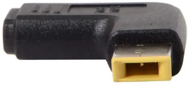 Alt view image 6 of 6 - AJMRTC USB 3.1 TypeC to Rectangle 11.0x4.5mm PD Emulator Trigger Adapter, USBC Female to Yellow Square SlimTip Power Plug for Lenovo ThinkPad X1 Carbon Laptop PD Charging Conversion