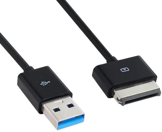 Alt view image 7 of 7 - AJMRTC USB 3.0 to 40Pin Charging Data Sync Cable, Replacement Cord for ASUS Eee Pad Transformer TF101, Eee Pad Slider SL101 Tablet, Supports File Transfer and USB Power Charging