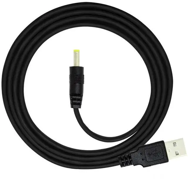 Alt view image 2 of 7 - AJMRTC 2Pcs 150cm 24AWG USB 2.0 TypeA Male to 5V DC 4.0x1.7mm Round Power Plug Cable, USBA to DC Barrel Jack Power Cord for Routers, CCTV Cameras, LED Strips and 5V DC Powered Devices