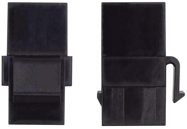 Alt view image 7 of 7 - AJMRTC USB2.0 TypeA Female to TypeB Female Keystone Jack Coupler Adapter, Wall Plate Panel Mount USB Coupler for USB Cable Extension, WallMount Insert for Office Home Network Panel Installation